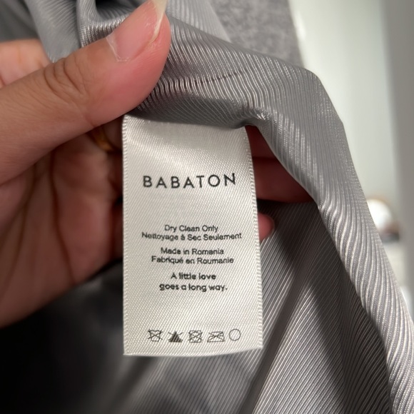 Aritzia babaton Leone virgin wool coat size small - Picture 5 of 8